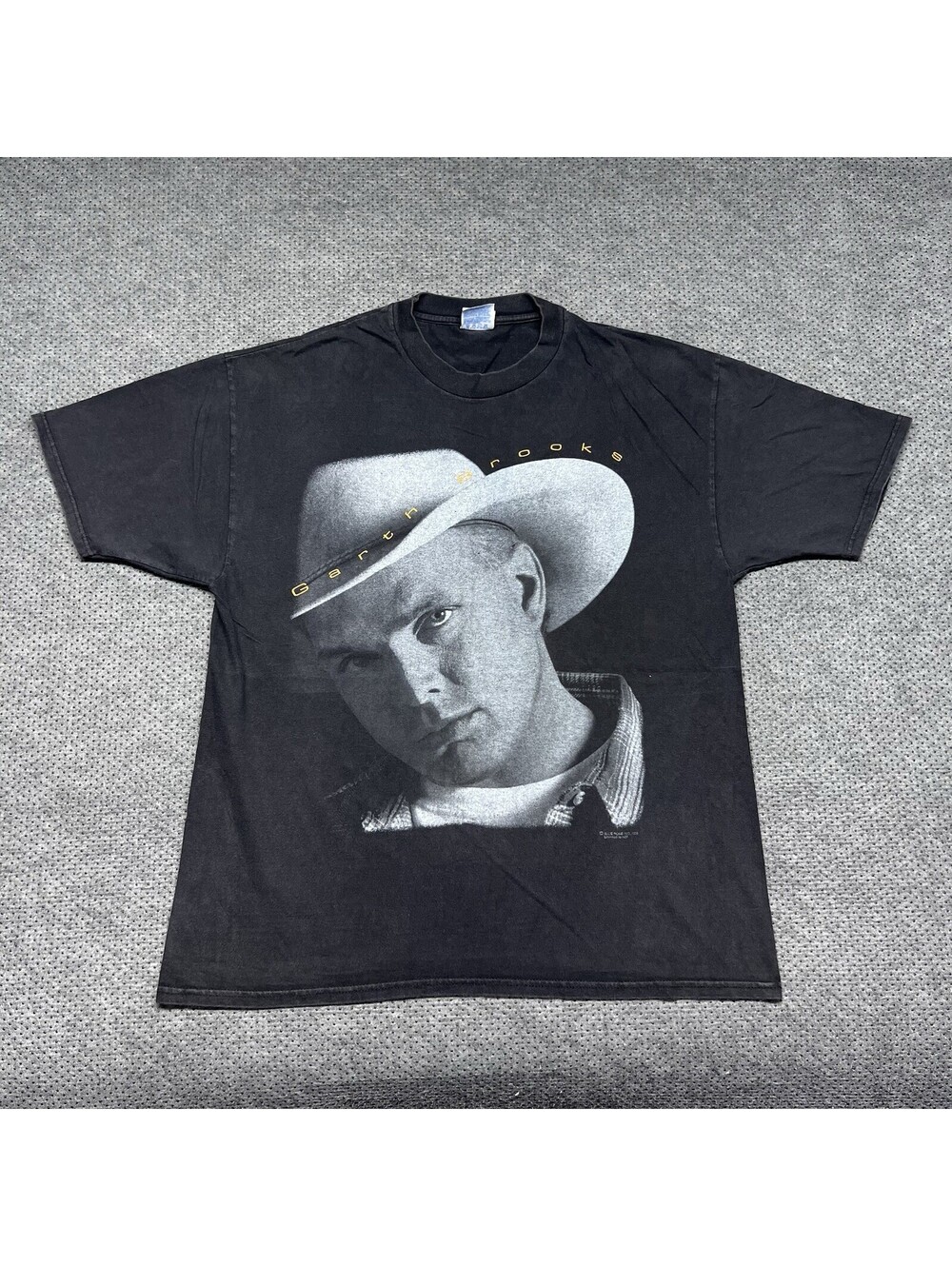 Vintage 1996 Garth Brooks Fresh Horses World Tour T-Shirt XL Men’s Rare Black